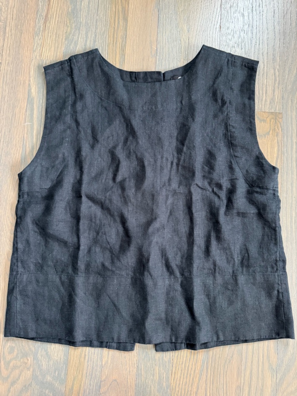 Madewell Bateau Neck linen tank XXS - Picture 2 of 6